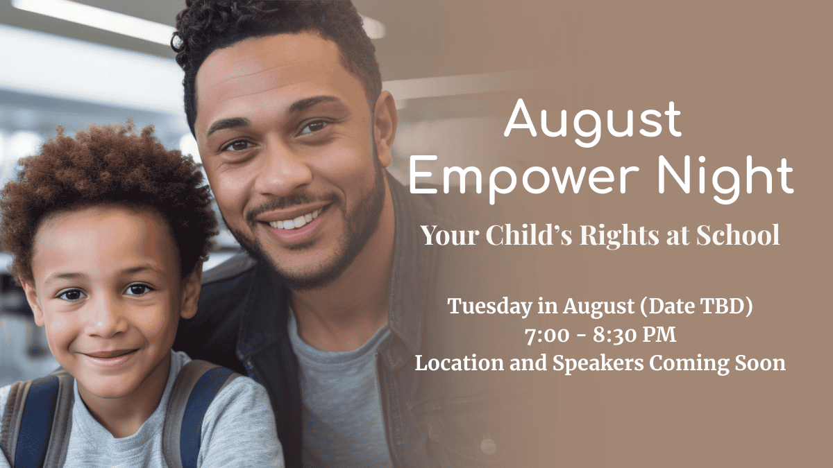 Access Unleashed Empower Night focused on children’s rights at school, helping parents and caregivers understand advocacy, accommodations, and educational support for students with hidden disabilities.