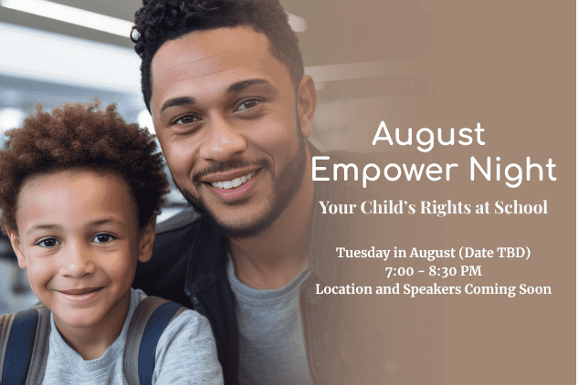 Access Unleashed Empower Night focused on children’s rights at school, helping parents and caregivers understand advocacy, accommodations, and educational support for students with hidden disabilities.