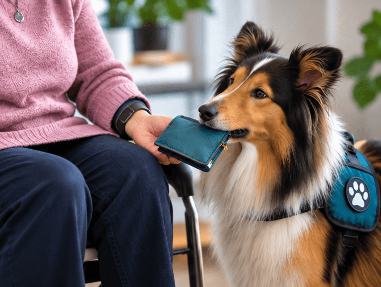 Service dogs for hidden disabilities